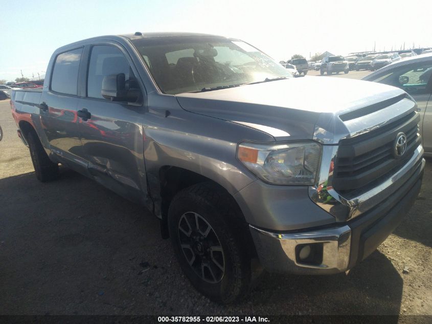2014 TOYOTA TUNDRA 4WD TRUCK SR5 - 5TFDW5F17EX385536