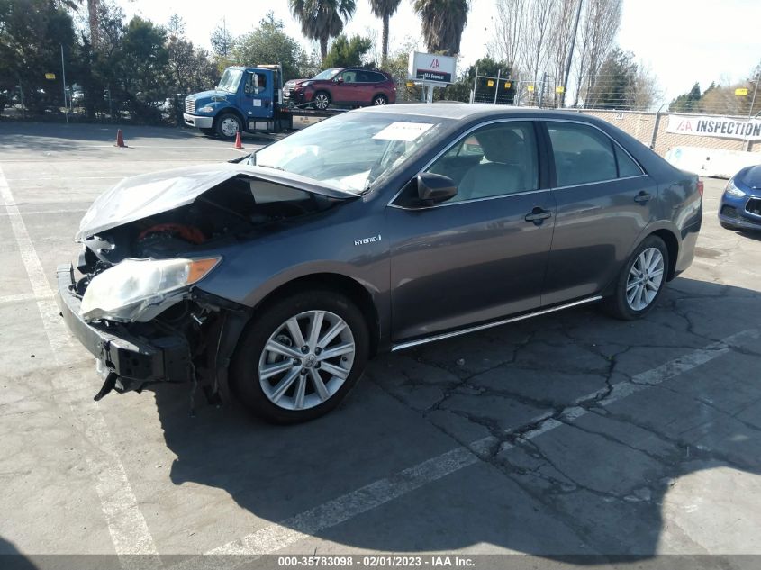 2014 TOYOTA CAMRY HYBRID 4T1BDA1FK2EU11834