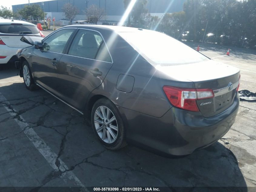 2014 TOYOTA CAMRY HYBRID 4T1BDA1FK2EU11834