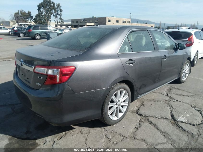 2014 TOYOTA CAMRY HYBRID 4T1BDA1FK2EU11834