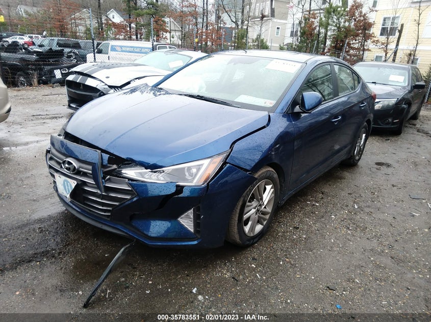 VIN 5NPD84LF7KH423259 2019 HYUNDAI ELANTRA SEL