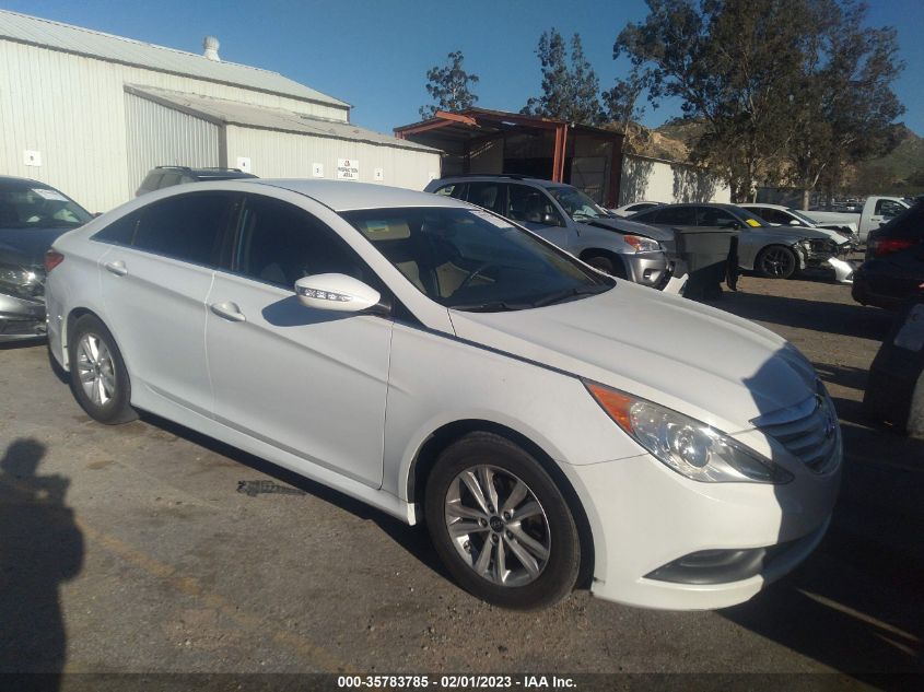 2014 HYUNDAI SONATA GLS - 5NPEB4AC9EH936970