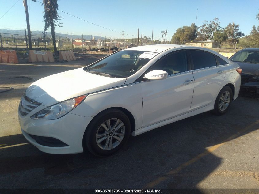 2014 HYUNDAI SONATA GLS - 5NPEB4AC9EH936970