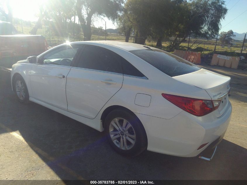 2014 HYUNDAI SONATA GLS - 5NPEB4AC9EH936970