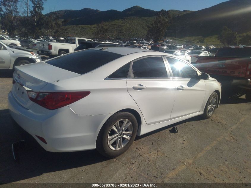 2014 HYUNDAI SONATA GLS - 5NPEB4AC9EH936970