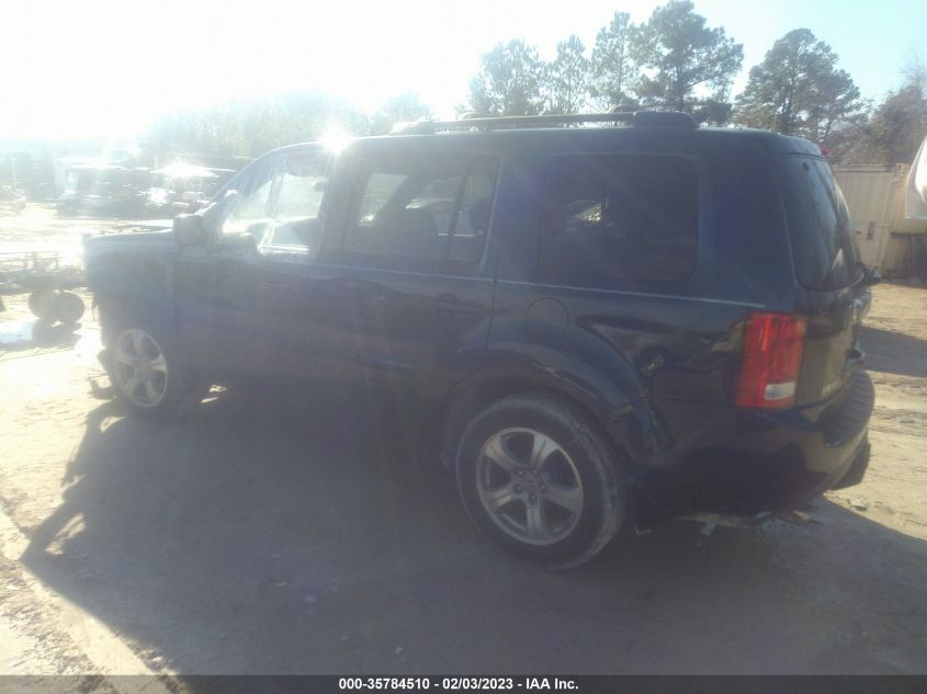 2013 HONDA PILOT EX-L - 5FNYF3H71DB009141