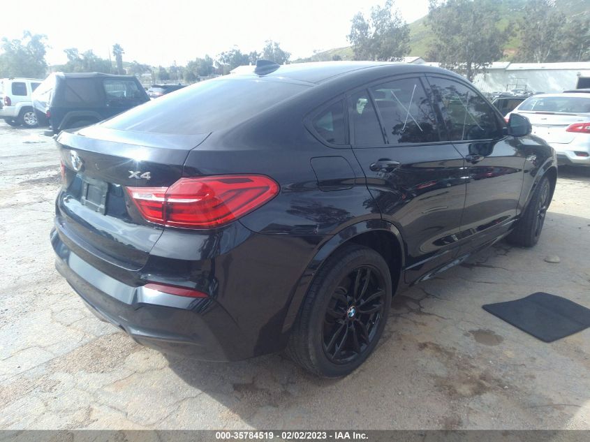 2016 BMW X4 XDRIVE28I - 5UXXW3C57G0R22148