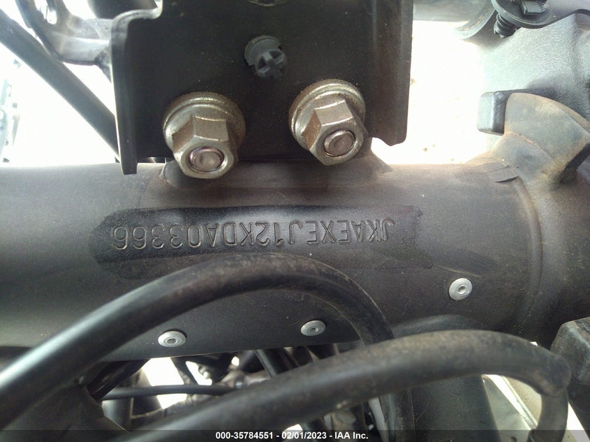 VIN JKAEXEJ12KDA03366 2019 KAWASAKI EX650 J