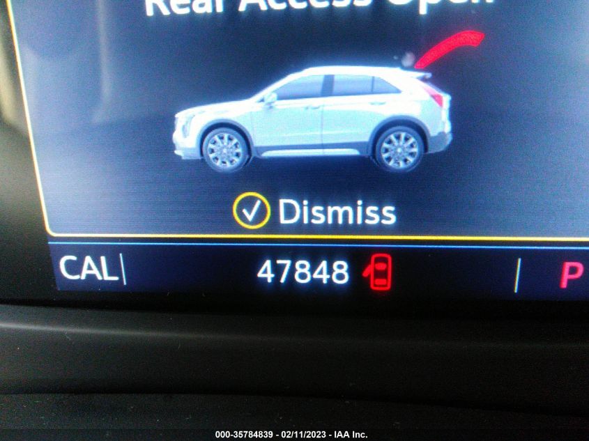 2019 CADILLAC XT4 FWD SPORT 1GYFZER43KF201291