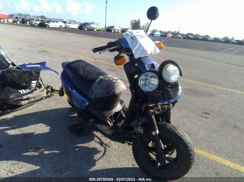 2005 YAMAHA YW50 AP ZUMA - LPRSA20A15A602542