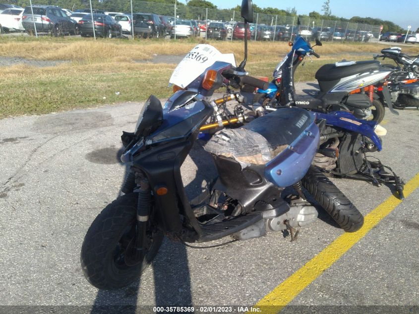 2005 YAMAHA YW50 AP ZUMA - LPRSA20A15A602542