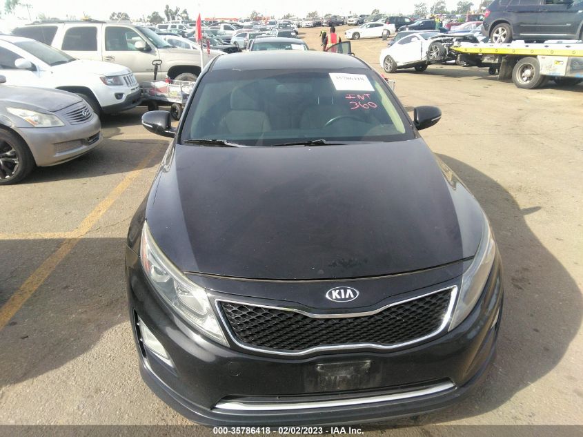 2015 KIA OPTIMA HYBRID KNAGM4AD5F5079749