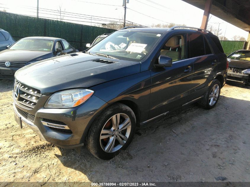 2013 MERCEDES-BENZ M-CLASS ML 350 - 4JGDA5HBXDA163381