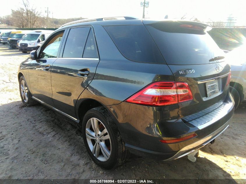 2013 MERCEDES-BENZ M-CLASS ML 350 - 4JGDA5HBXDA163381