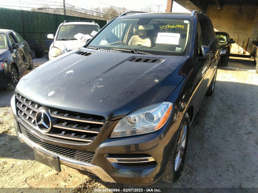 2013 MERCEDES-BENZ M-CLASS ML 350 - 4JGDA5HBXDA163381