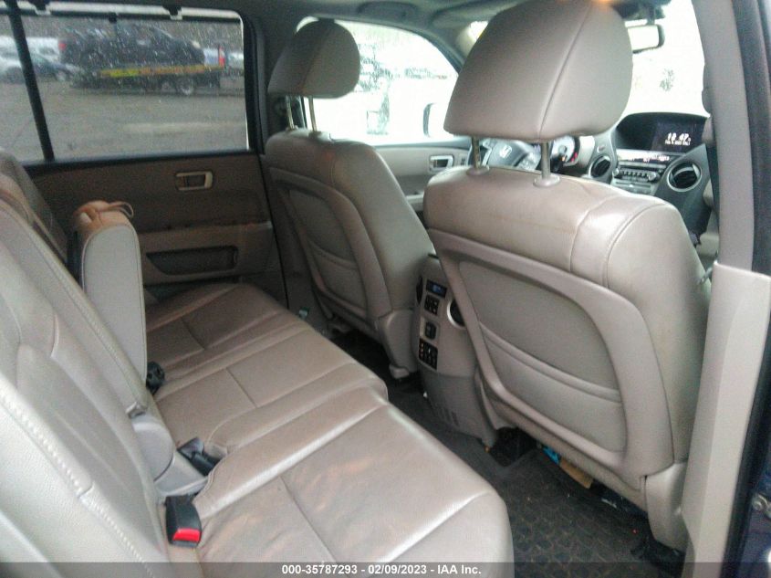 2015 HONDA PILOT TOURING - 5FNYF4H93FB013525