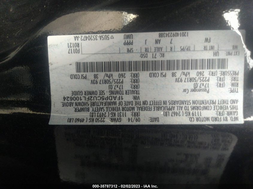 2015 FORD C-MAX ENERGI SEL 1FADP5CU2FL100624