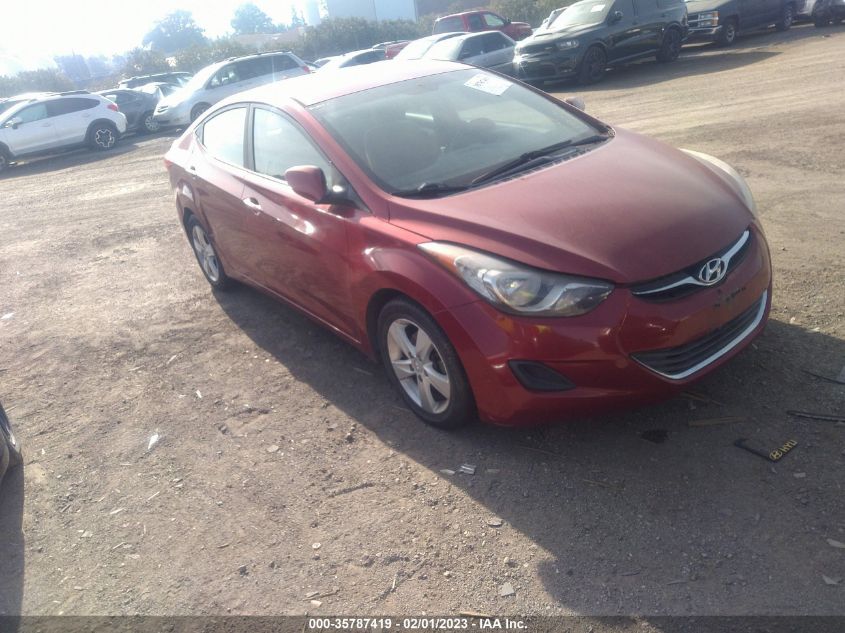 2013 HYUNDAI ELANTRA GLS PZEV - 5NPDH4AE1DH322442