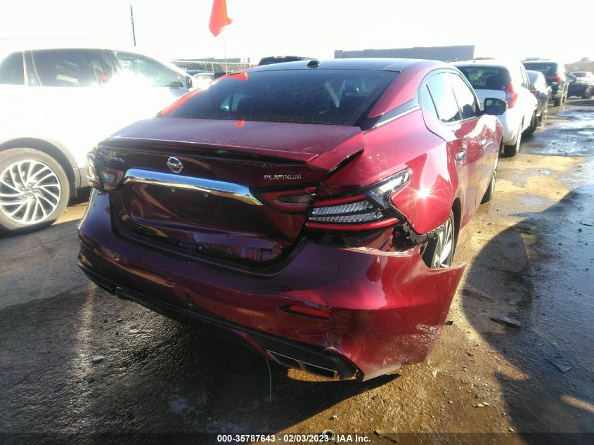 2020 NISSAN MAXIMA PLATINUM - 1N4AA6FVXLC361008