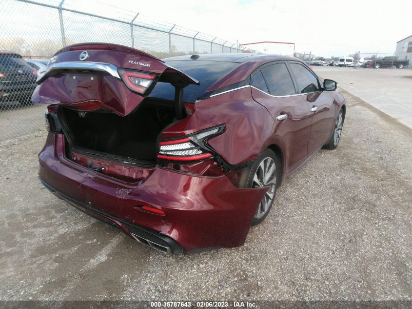 2020 NISSAN MAXIMA PLATINUM - 1N4AA6FVXLC361008