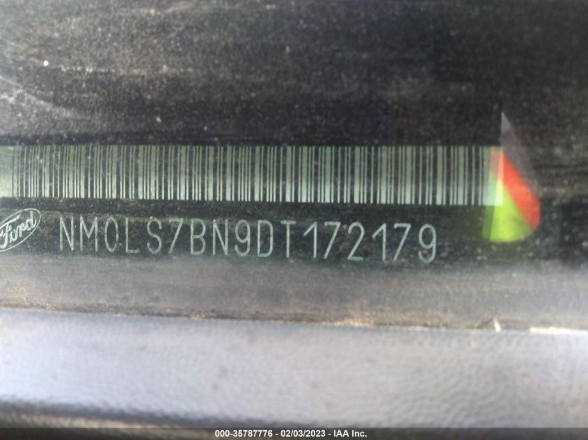 2013 FORD TRANSIT CONNECT XLT NM0LS7BN9DT172179