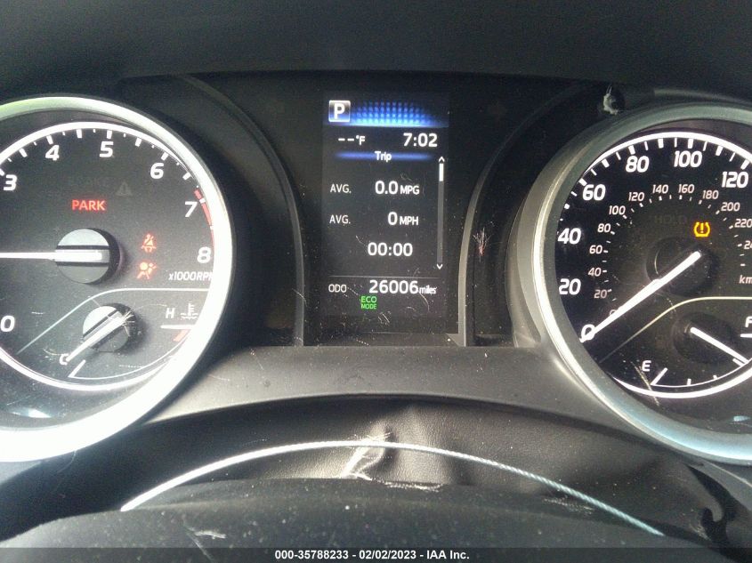 2022 TOYOTA CAMRY LE - 4T1C11AK2NU652050