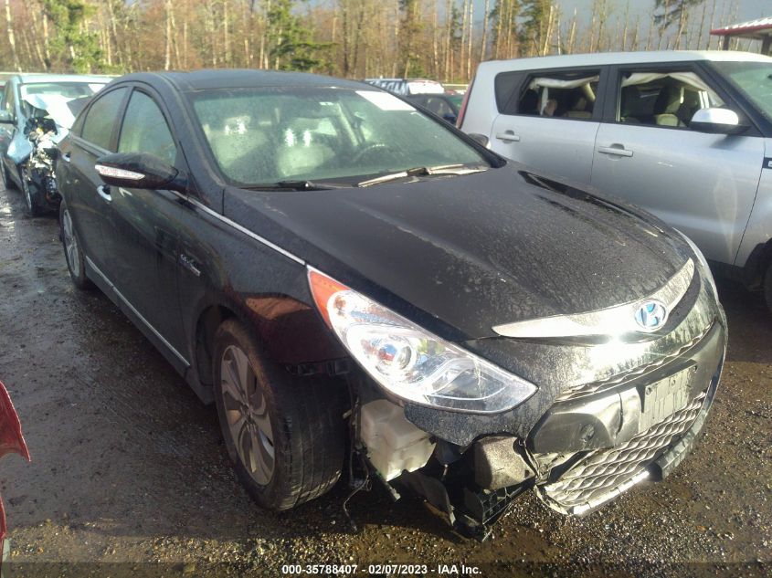 2014 HYUNDAI SONATA HYBRID LIMITED - KMHEC4A47EA111602