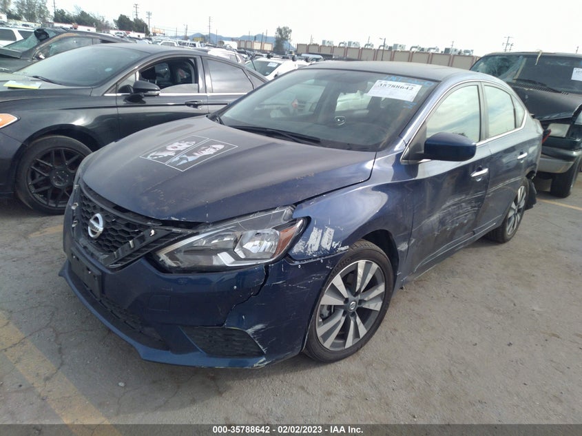 VIN 3N1AB7AP7KY363393 2019 NISSAN SENTRA SV