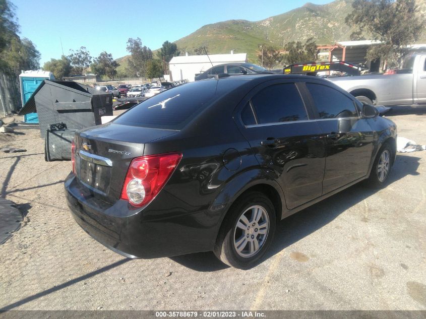 2015 CHEVROLET SONIC LT - 1G1JC5SH6F4152063
