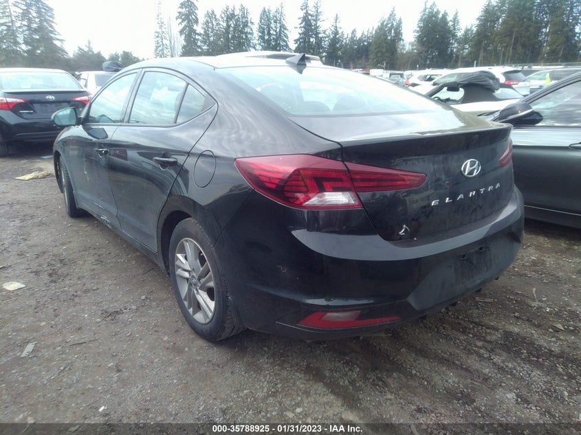 VIN KMHD84LF2LU986495 2020 HYUNDAI ELANTRA SEL