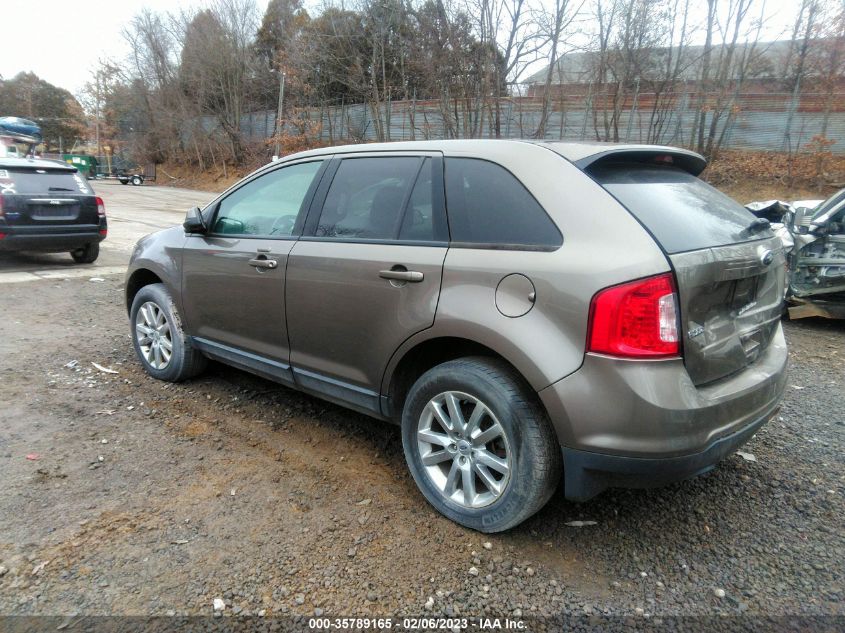 2013 FORD EDGE SEL 2FMDK3JC9DBB22233