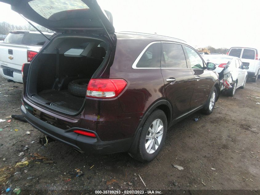 2016 KIA SORENTO LX - 5XYPG4A57GG074256