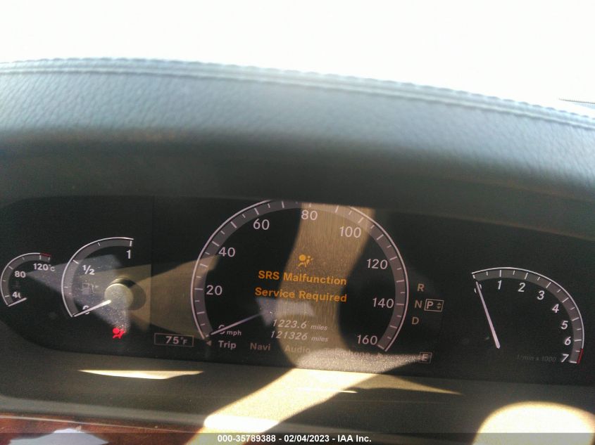 2013 MERCEDES-BENZ S-CLASS S 550 - WDDNG7DB4DA529477