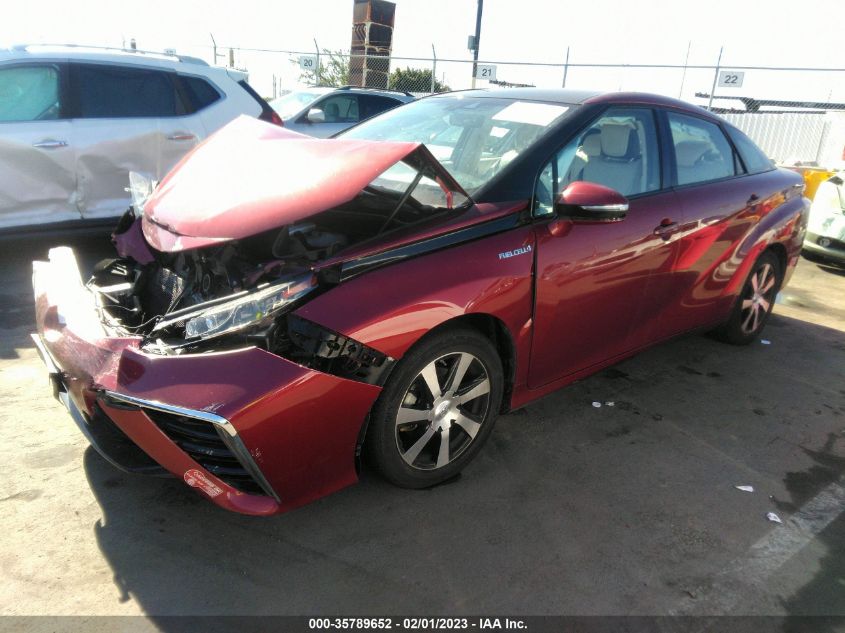 2017 TOYOTA MIRAI JTDBVRBD5HA003254