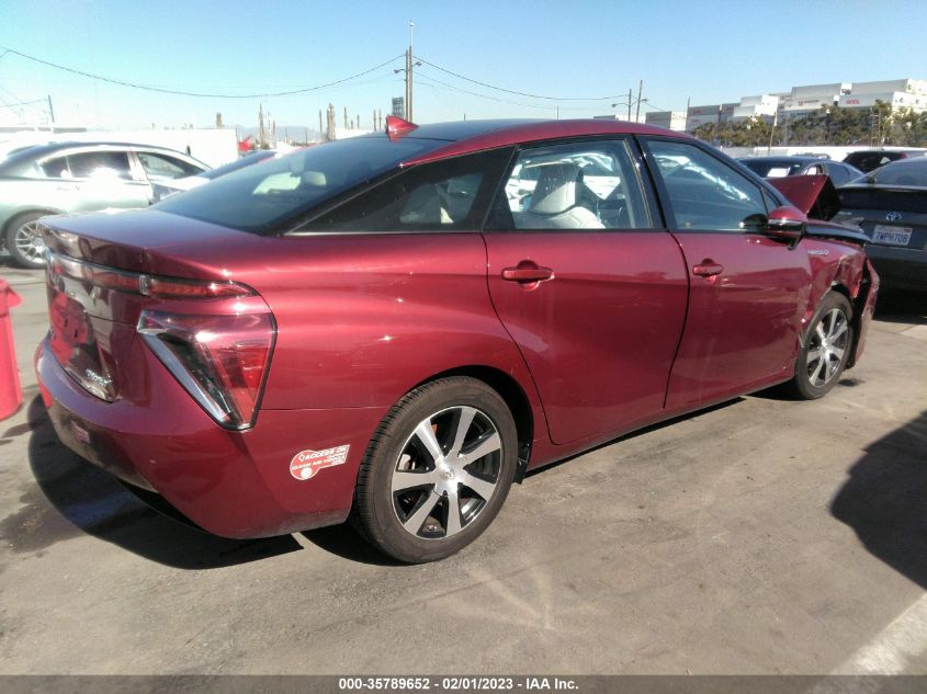 2017 TOYOTA MIRAI JTDBVRBD5HA003254