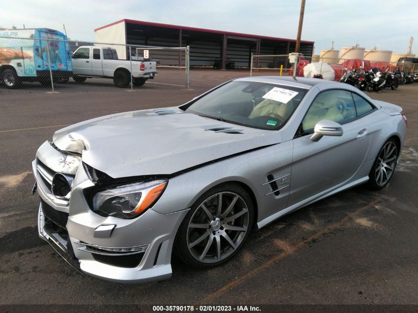 2013 MERCEDES-BENZ SL-CLASS SL 63 AMG WDDJK7EA2DF015780