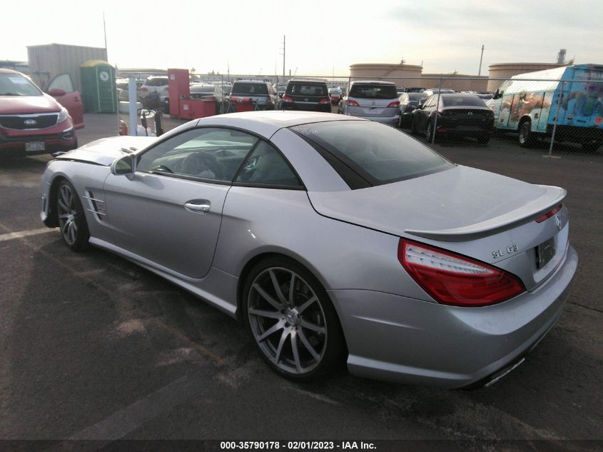 2013 MERCEDES-BENZ SL-CLASS SL 63 AMG WDDJK7EA2DF015780