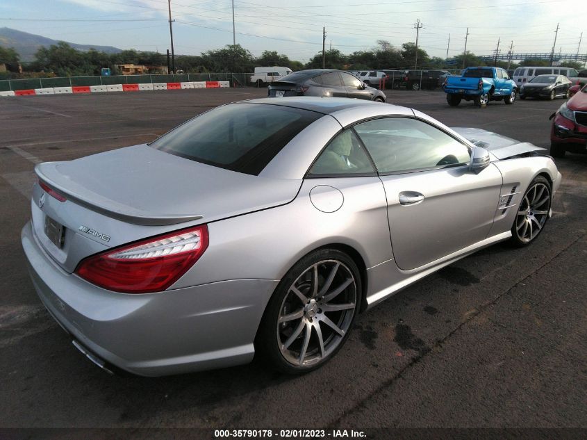 2013 MERCEDES-BENZ SL-CLASS SL 63 AMG WDDJK7EA2DF015780