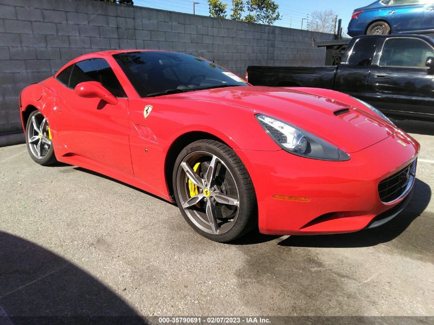 2014 FERRARI CALIFORNIA ZFF65TJA4E0196733