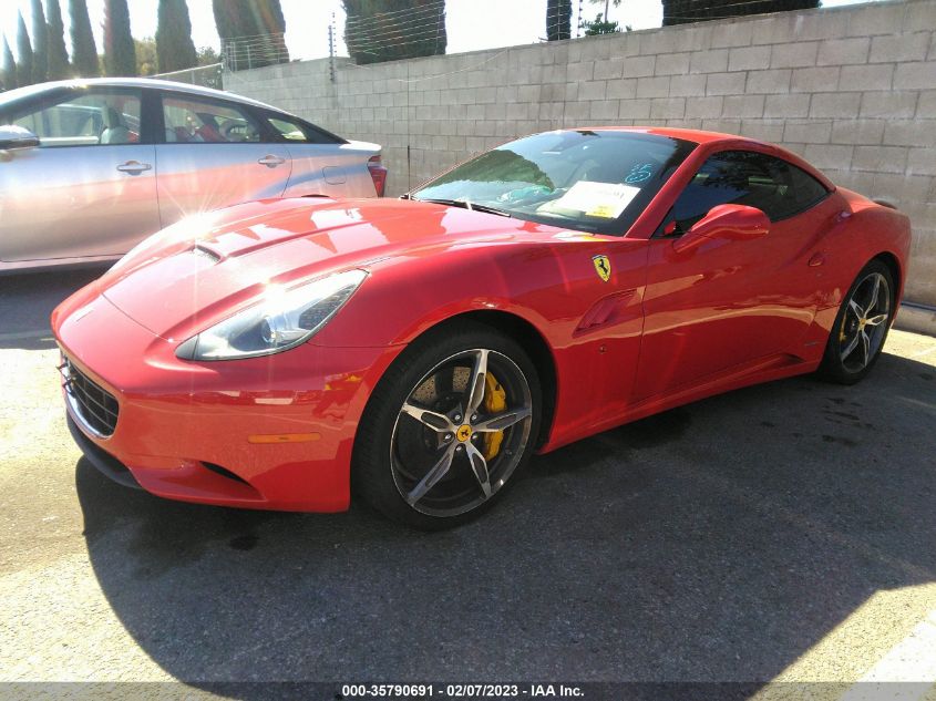 2014 FERRARI CALIFORNIA ZFF65TJA4E0196733