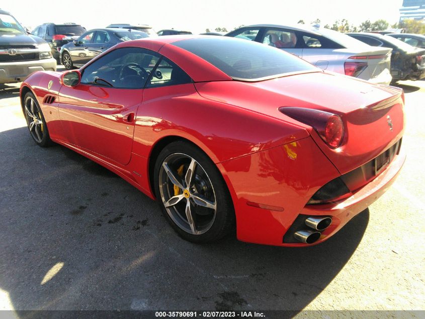 2014 FERRARI CALIFORNIA ZFF65TJA4E0196733