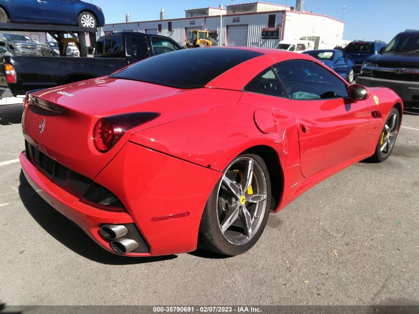 2014 FERRARI CALIFORNIA ZFF65TJA4E0196733