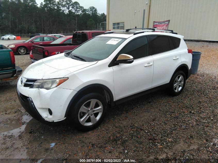 VIN 2T3WFREV3DW027907 2013 TOYOTA RAV4 no.2