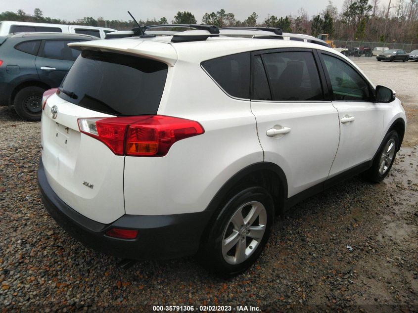 VIN 2T3WFREV3DW027907 2013 TOYOTA RAV4 no.4