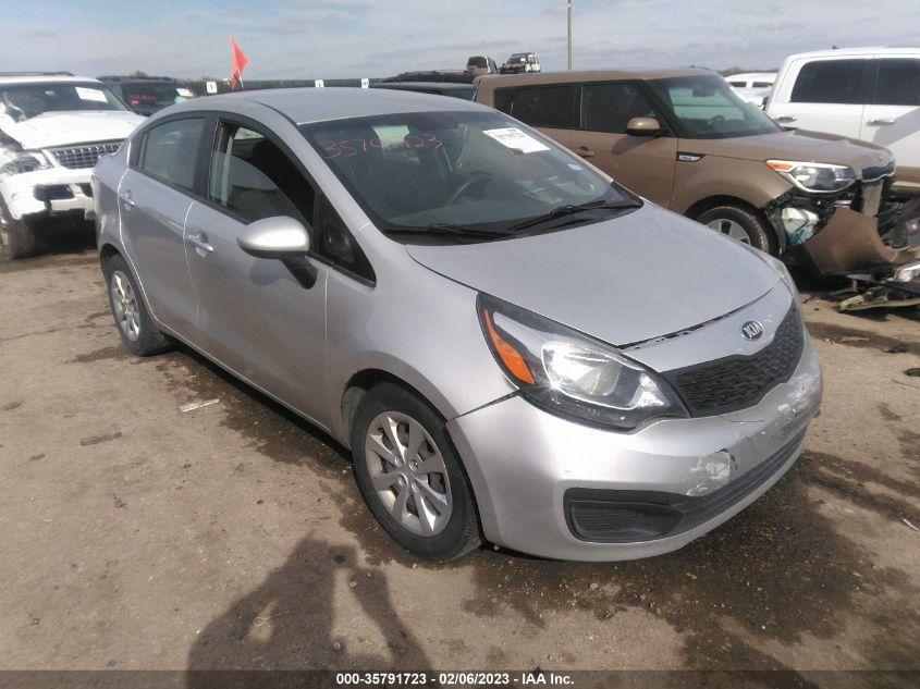 2013 KIA RIO LX - KNADM4A31D6198495