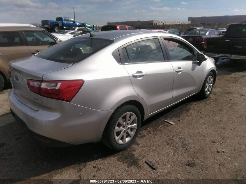 2013 KIA RIO LX - KNADM4A31D6198495