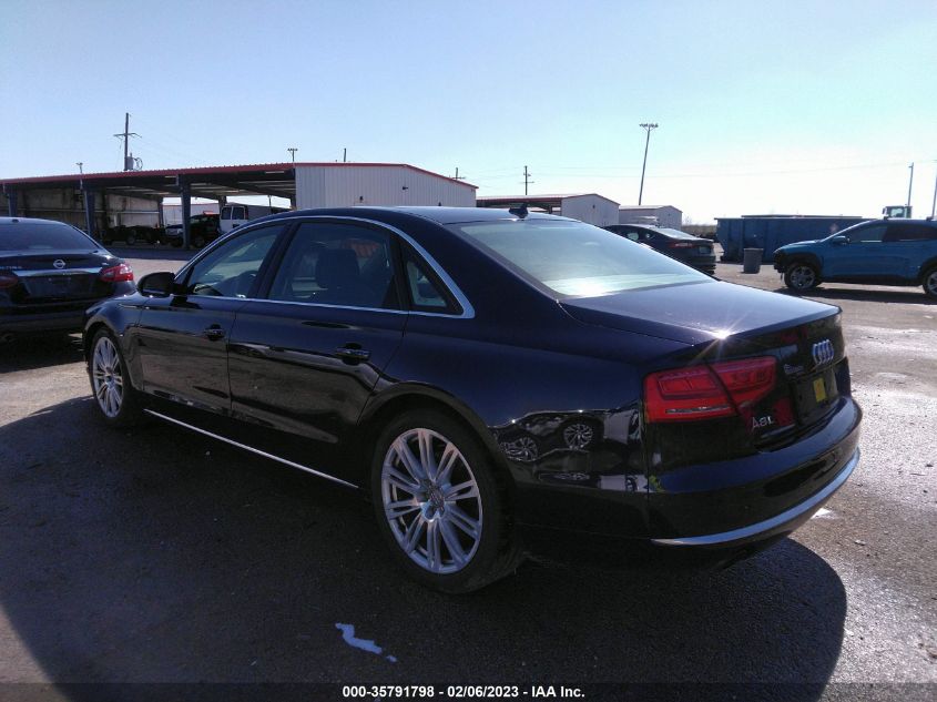 2014 AUDI A8 L 3.0T WAURGAFD9EN004154