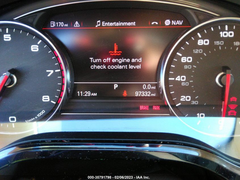 2014 AUDI A8 L 3.0T WAURGAFD9EN004154
