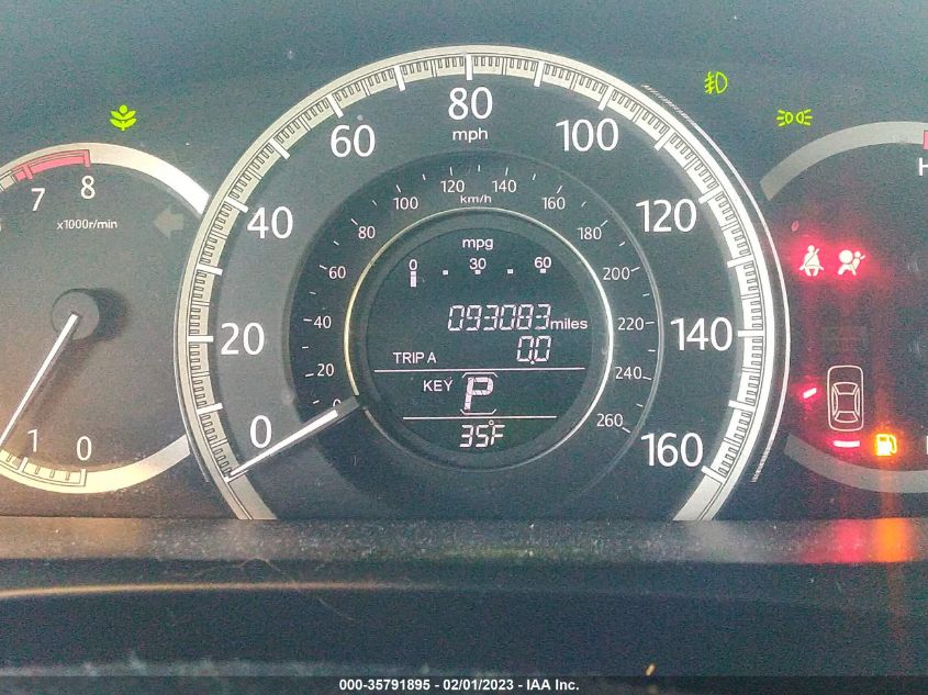 2013 HONDA ACCORD SDN EX 1HGCR2F71DA114884