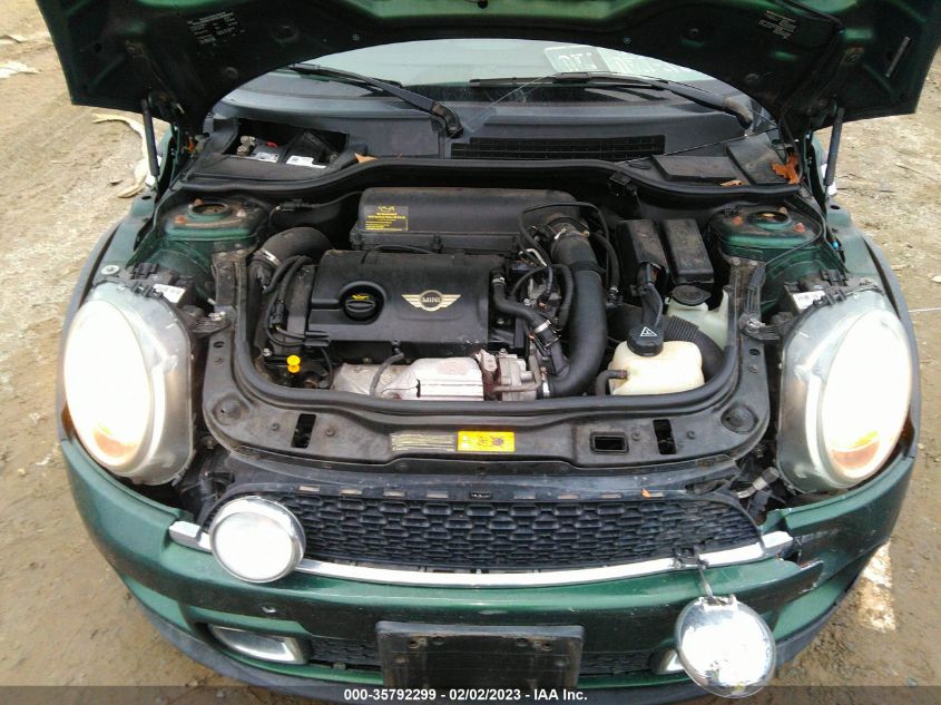 2013 MINI COOPER CONVERTIBLE S WMWZP3C51DT550594